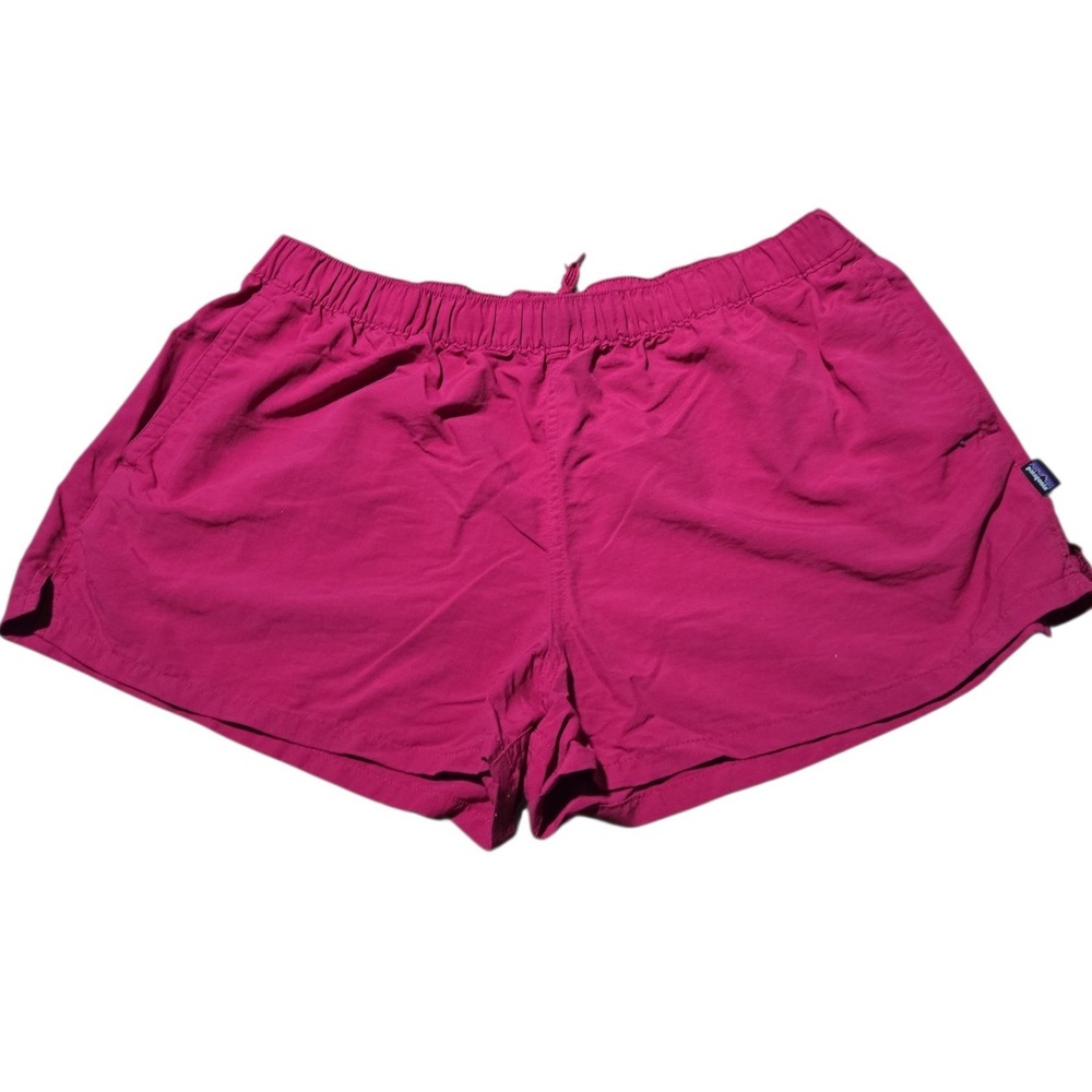 Patagonia Womens Baggies Shorts Magenta Pink 57042 SP17 Size XL 2.5 Inseam